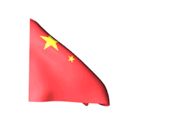 China 240 animated flag gifs