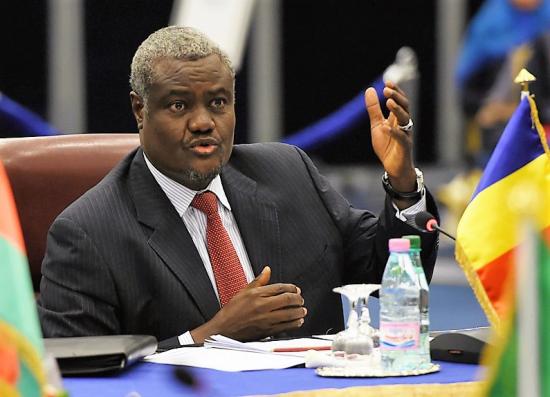 Moussa faki mahamat elu president de la commission de l union africaine
