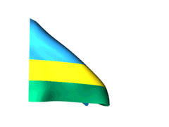 Rwanda 240 animated flag gifs