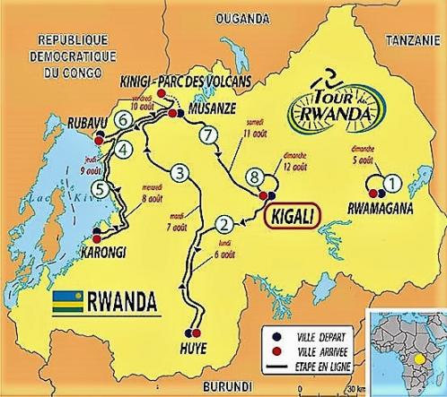 Tour du rwanda 2018 route race