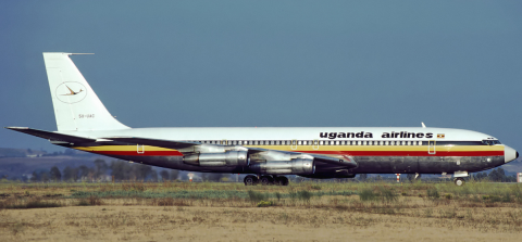 Uganda airlines boeing 707