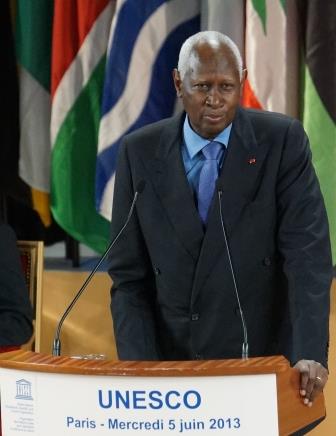 Abdou Diouf  président de l OIF
