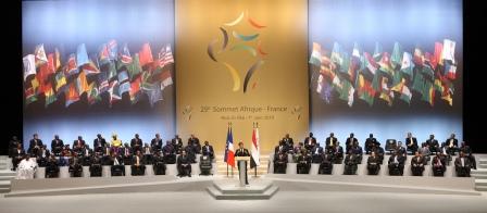 Ouverture officielle du 25e sommet Afrique France