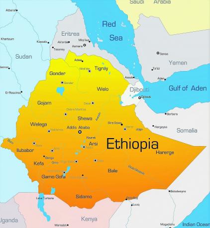 Carte ethiopie 3
