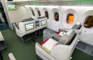 Ethiopian airlines 787 business class