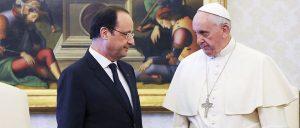 Hollande chez le pape